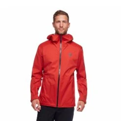 Black Diamond Mens Stormline Stretch Rain Shell