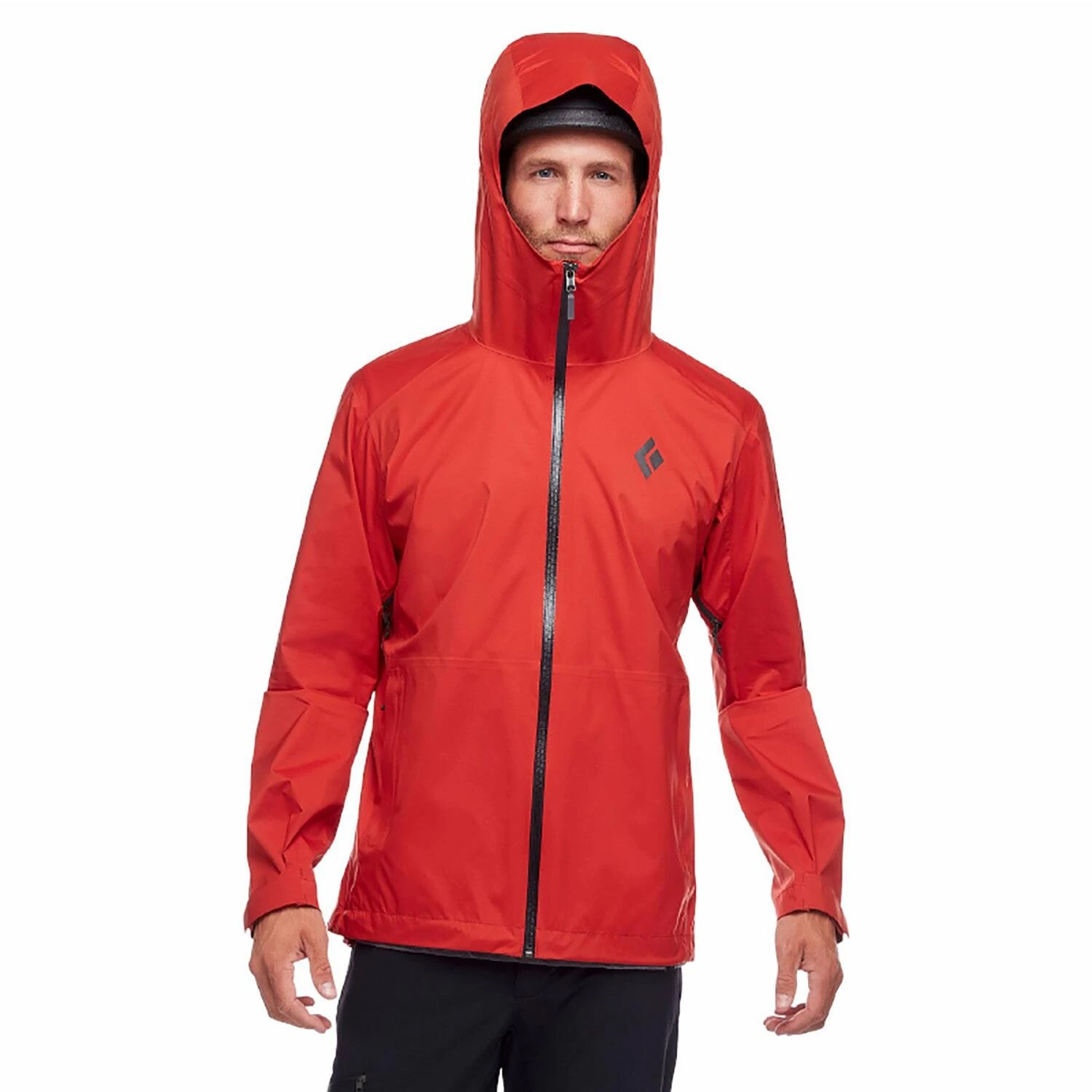 Black Diamond Mens Stormline Stretch Rain Shell - Billede 4