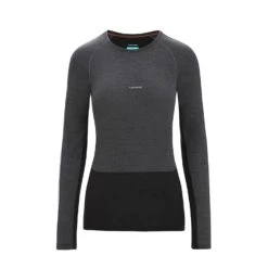 Icebreaker Womens 125 ZoneKnit L/S Crewe