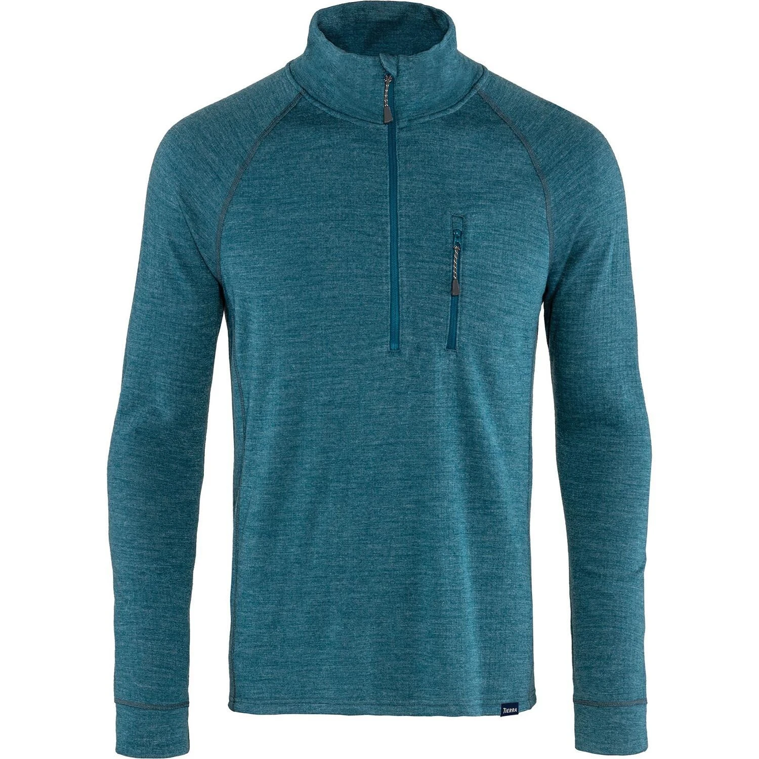 Tierra Mens Templet Midlayer Q-Zip - Billede 2