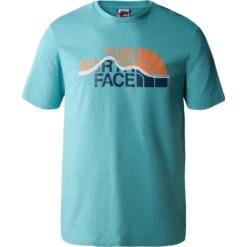 The North Face Mens S/S Mountain Line Tee