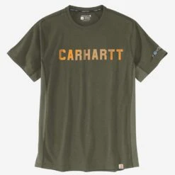 Carhartt M Force Flex Block Logo T S/S